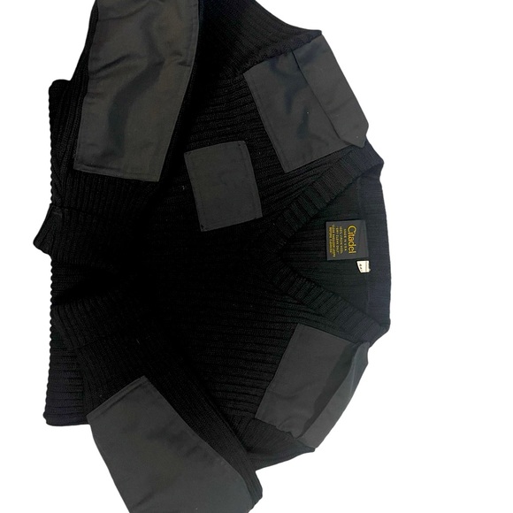 Vintage Citadel 100% virgin wool size 44 men’s military sweater/size XL men’s - Picture 5 of 7